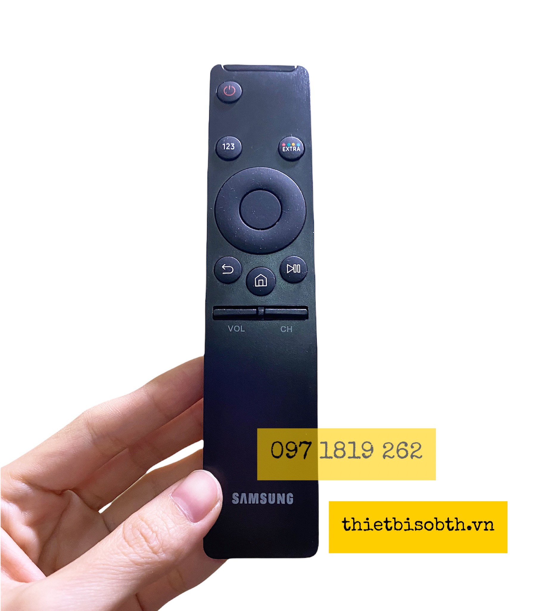 Điều khiển tivi thông minh Samsung 4K - Remote tivi samsung màn hình cong
