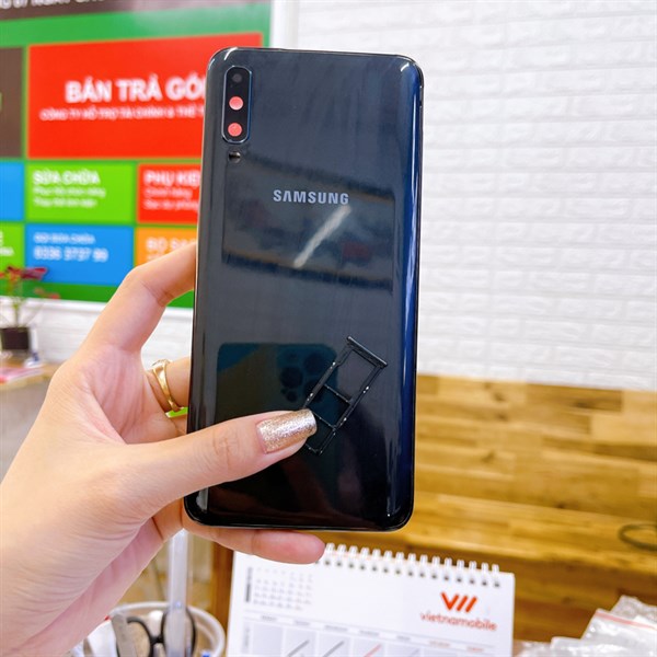 Bộ vỏ Samsung A70 SM-A705 zin nấu máy