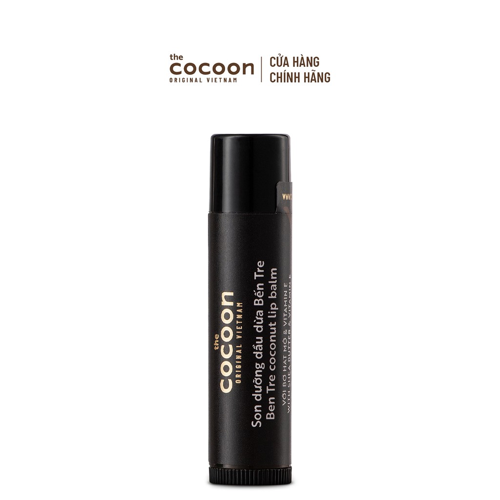 Son dưỡng môi dầu dừa bến tre Cocoon Coconut Lip Balm 5g