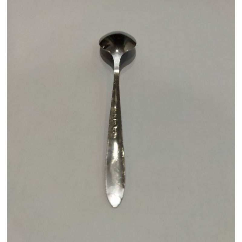 Sét 5 Thìa inox - muỗng súp inox cán dài 17cm trạm khắc hoa văn tinh ...