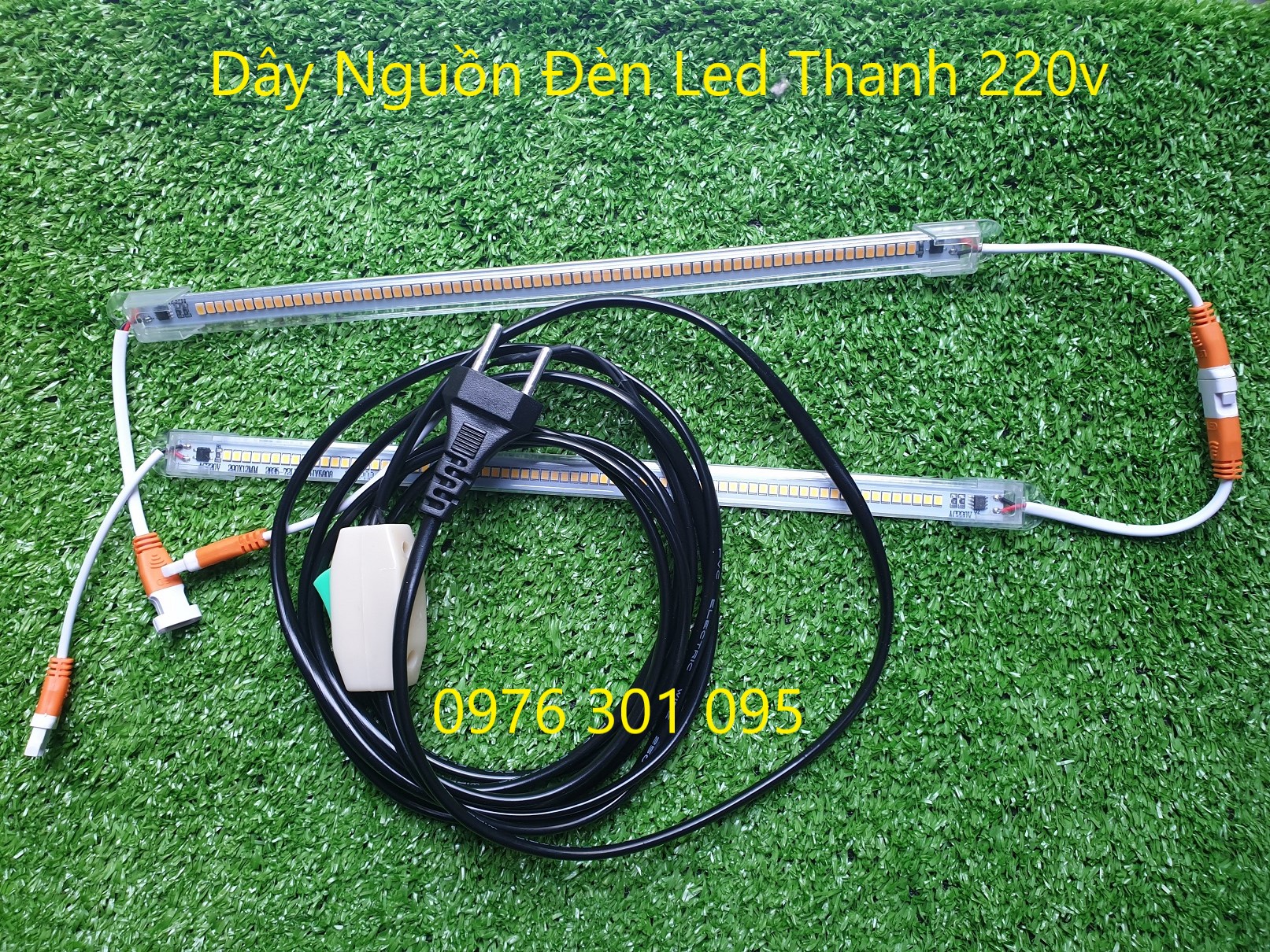 Đèn Led Thanh Điện 220V - Dài 30Cm (Trắng - Vàng) - Đèn Led Thiên Vân