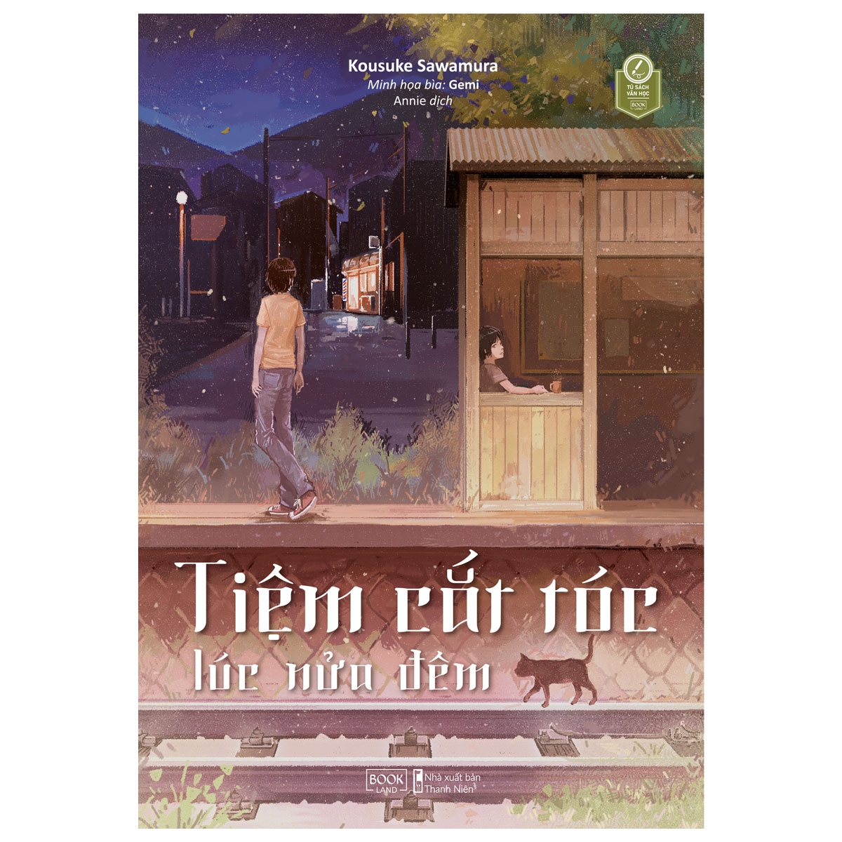 Sách Fahasa - Tiệm Cắt Tóc Lúc Nửa Đêm