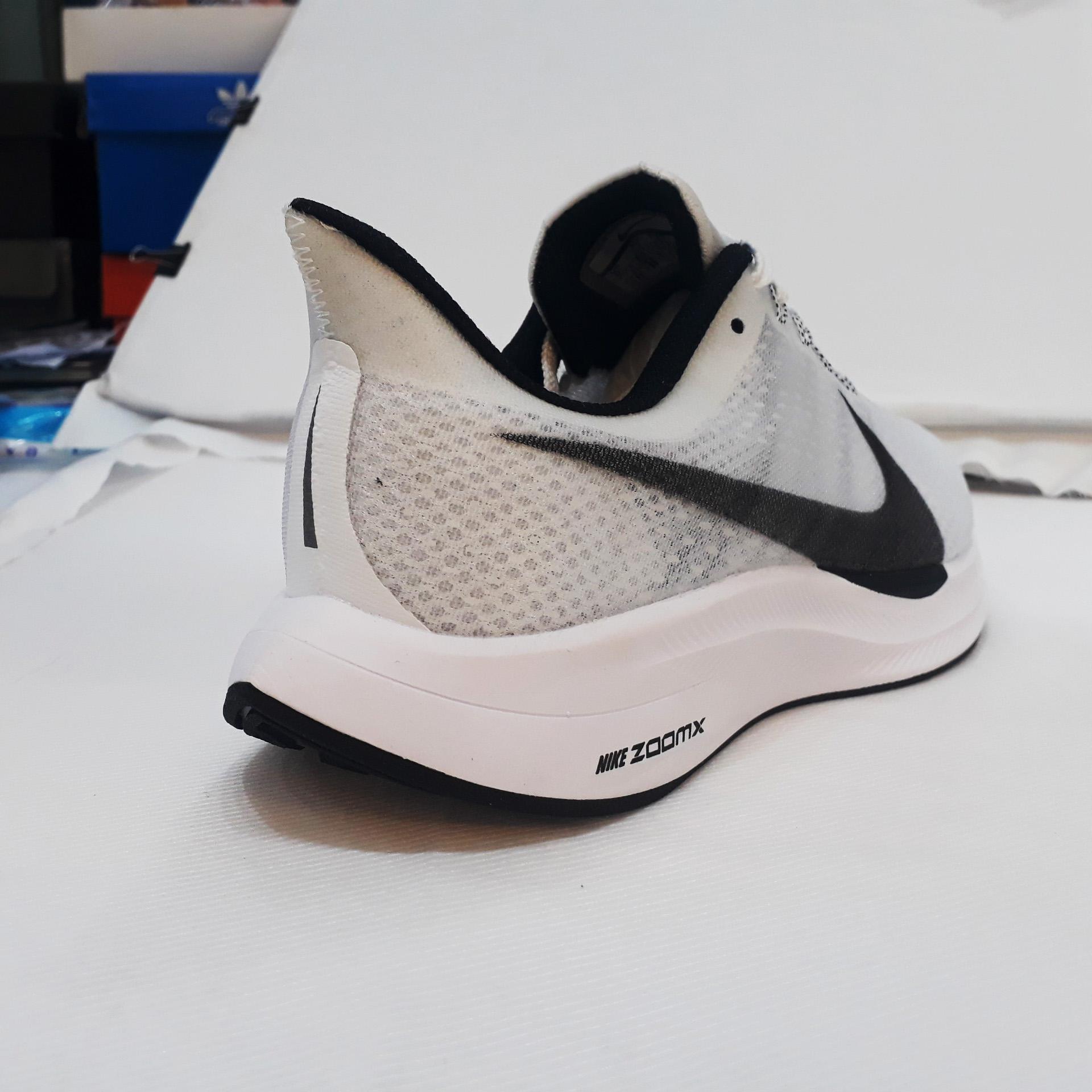 Giày Sneaker Zoomx Pegasus 35 Turbo 2.0 white/black