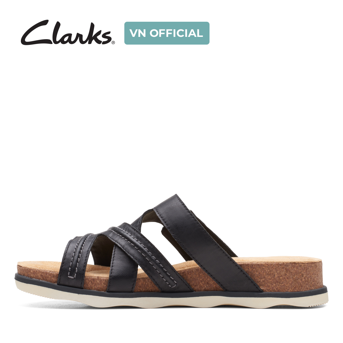 Dép Xỏ Ngón Da Nữ Clarks - Brynn Hope