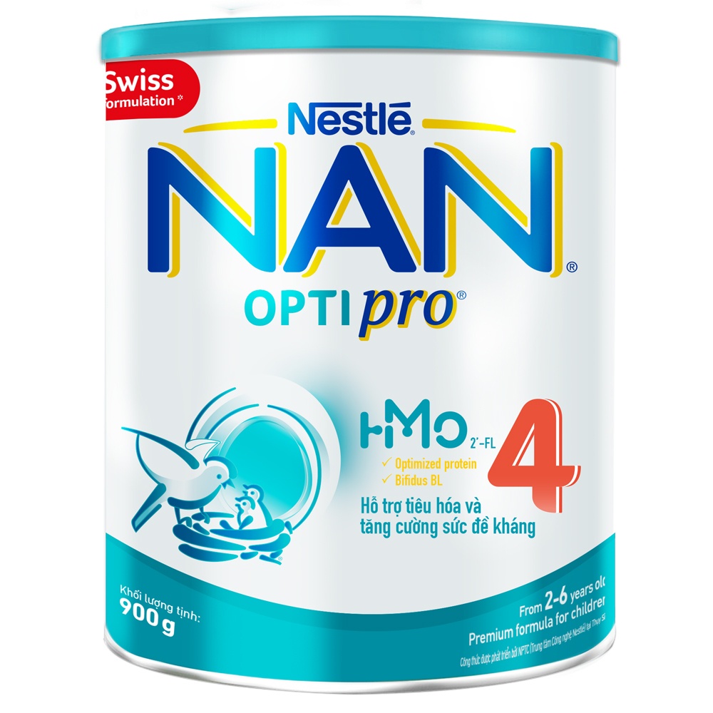 Sữa Nan Optipro 1 2 3 4 900g