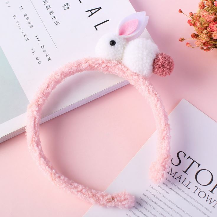 Băng Đô, Bờm Cài Tóc Mix Thỏ Con Cute