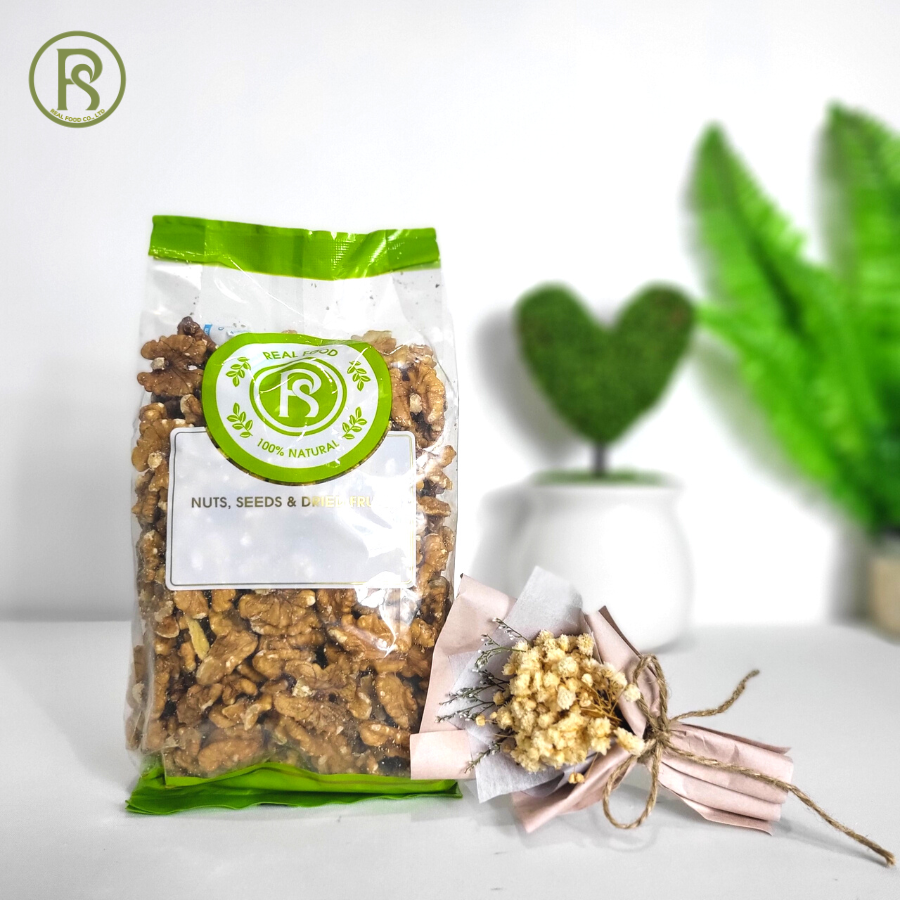 [2024] Hạt Óc Chó Vàng Nguyên Vỏ REAL FOOD