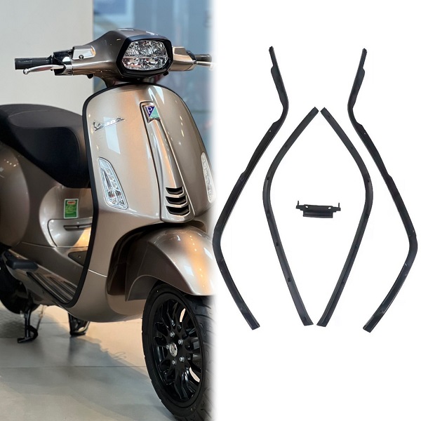 [Bộ 5 Món] Nẹp Yếm Vespa Sprint Primavera