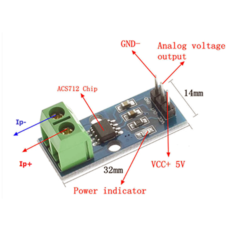 Module đo dòng ACS712 5A/20A/30A