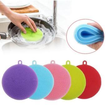 Miếng rửa bát silicone [ SIÊU RẺ ] Miếng rửa bát silicon đa năng, dụng cụ rửa chén bát, đồ dùng rửa chén bát