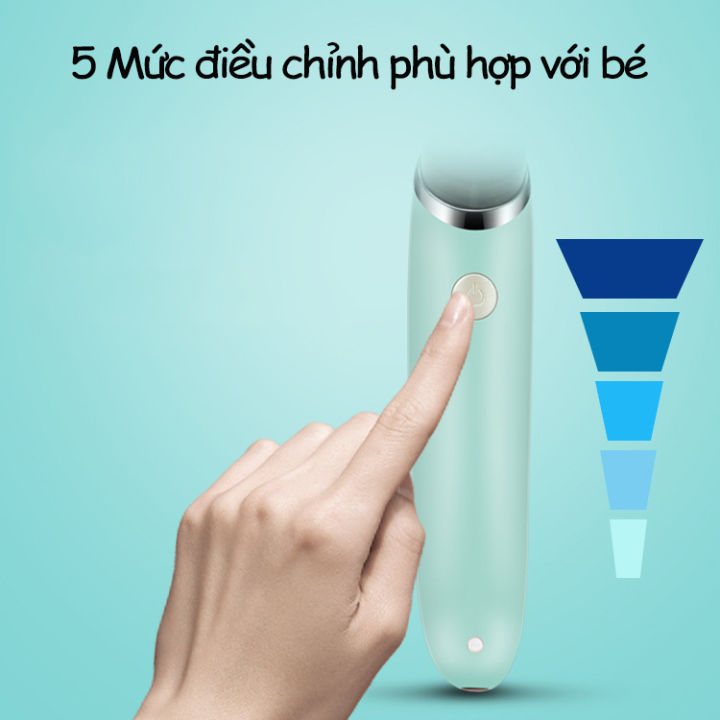 [HCM]Máy Hút Mũi trẻ em ICHIKO Nhật Bản (an toàn cho bé 5 mức hút)