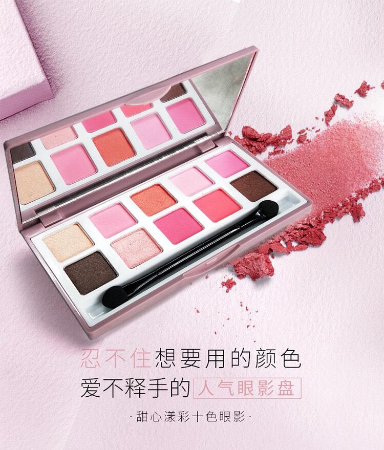 Bảng phấn mắt 10 màu Lameila (5020)