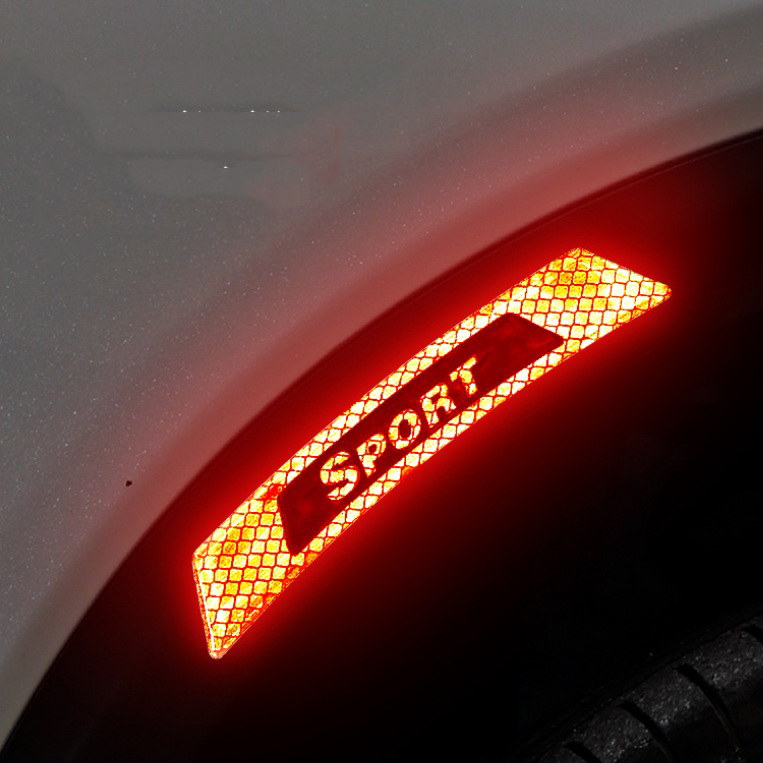 Decal phản quang Sport dán ô tô, xe máy MC035