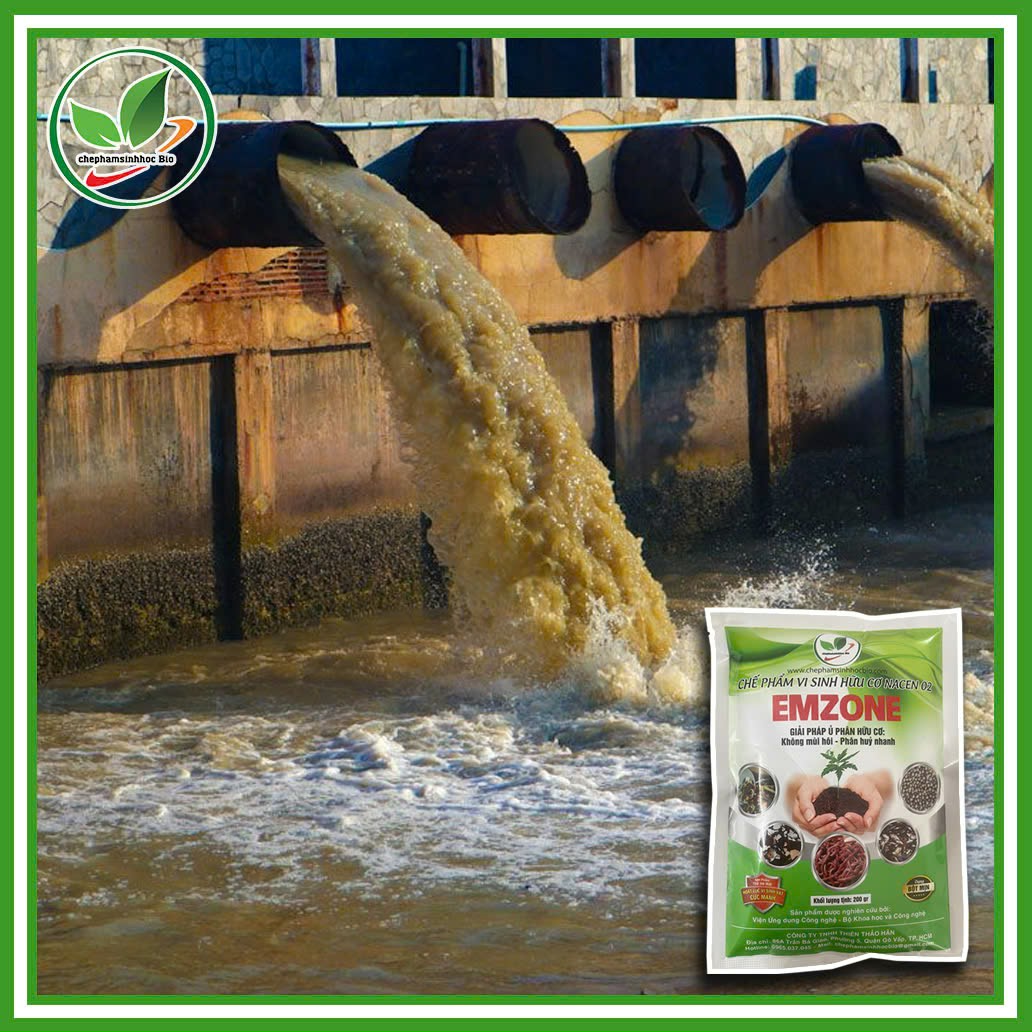 Combo 4 gói. Chế phẩm sinh học hữu cơ EMZONE  . Gói 200gr