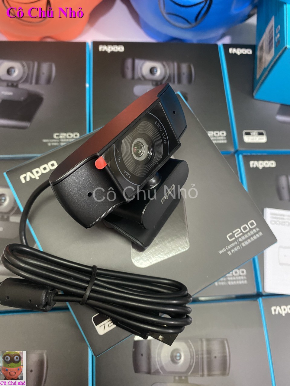 Webcam 720p Rapoo C200 Chính Hãng bh 1 năm
