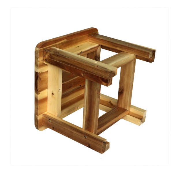 Ghế café gỗ tràm Gỗ Đức Thành 11151
