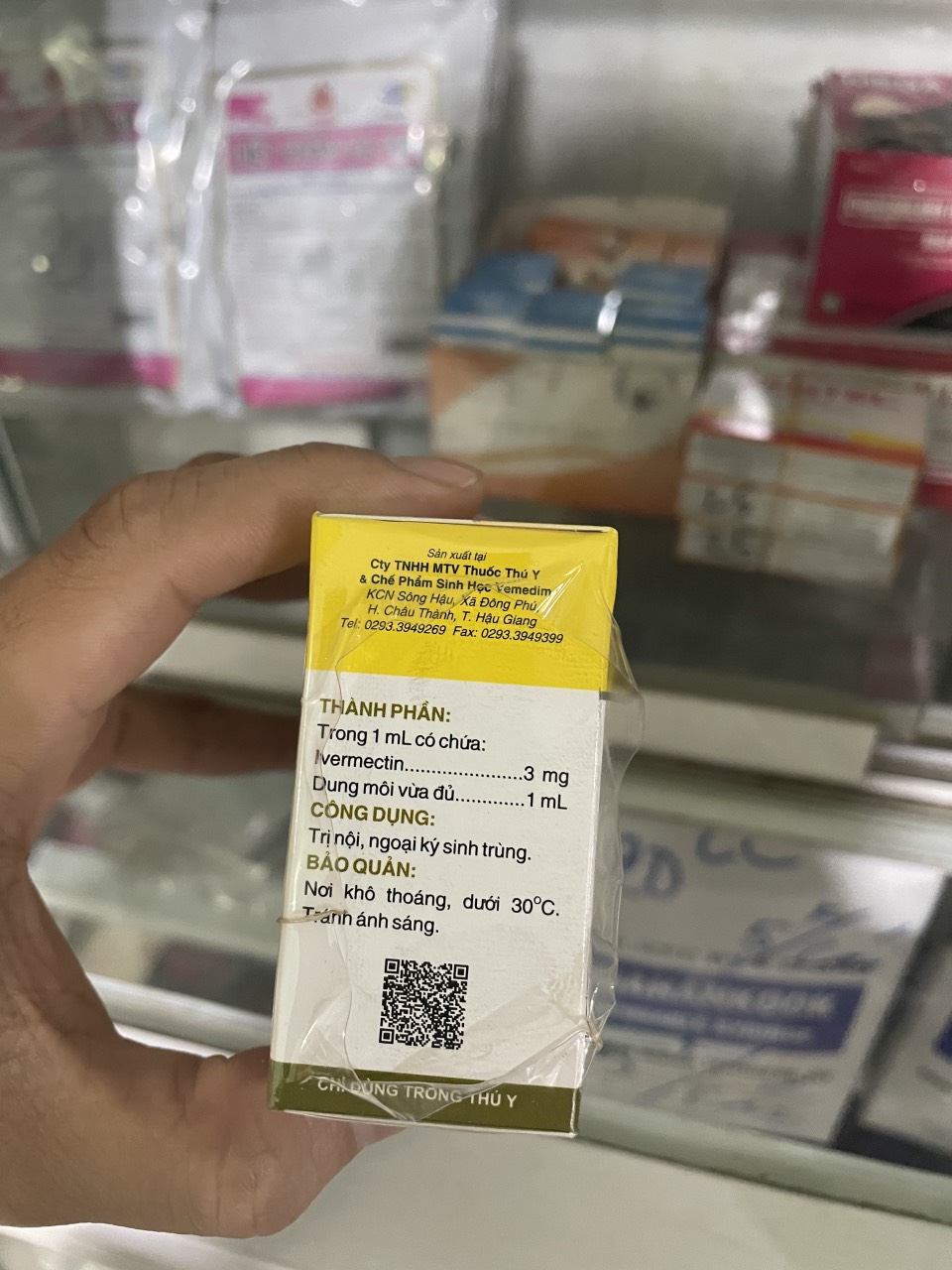 Dung dịch vimectin 20ml