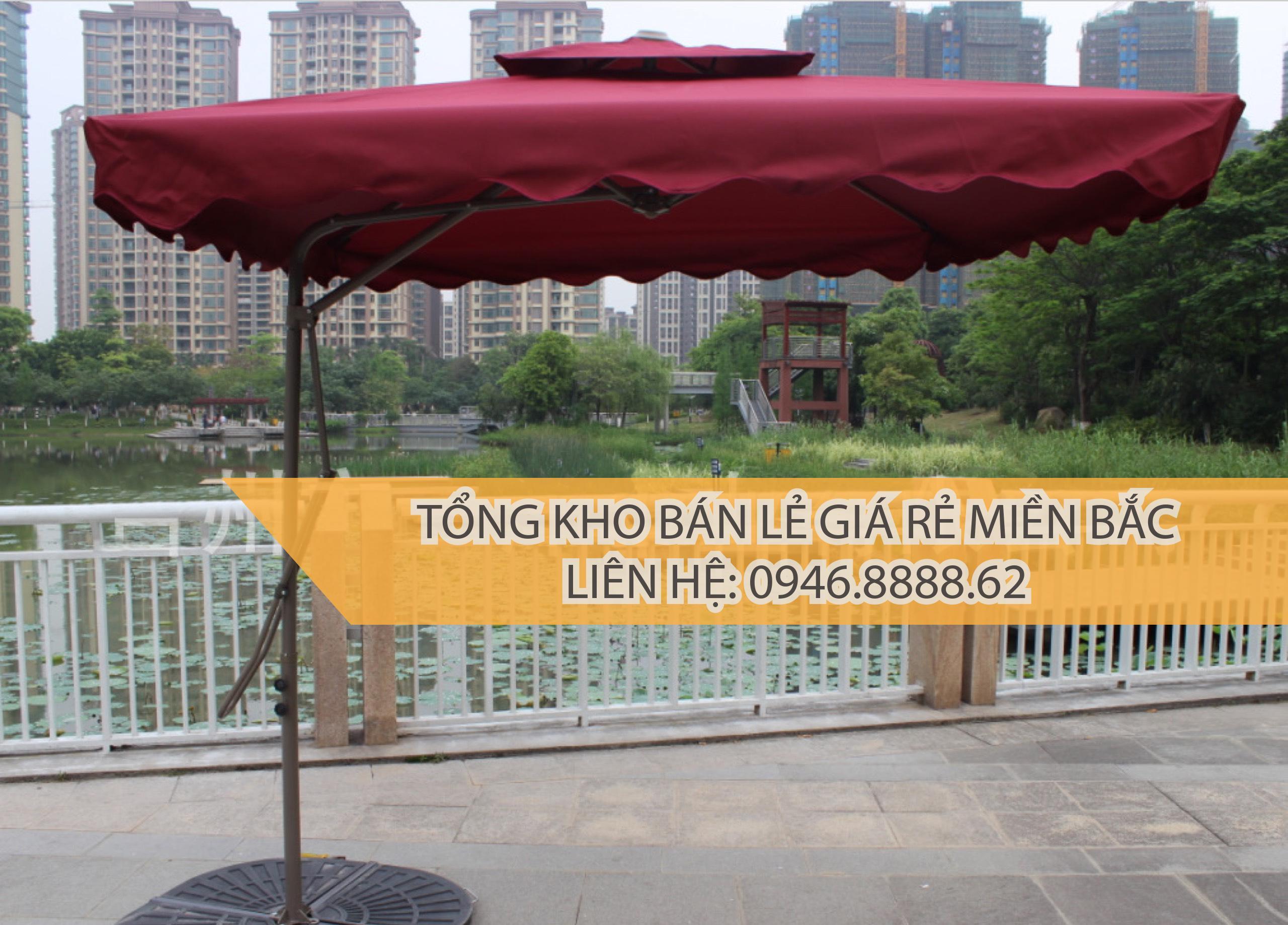 Ô lệch tâm cho quán trà chanh, cafe