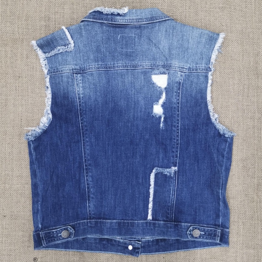 ÁO KHOÁT SÁT NÁCH JEANS NỮ - SJW154 (GI-LÊ)