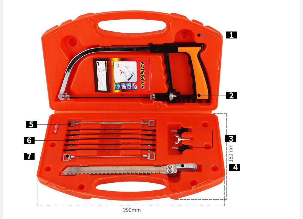 Bộ cưa tay đa năng Hàn Quốc PLATINUM SAW (CƯA ĐƯỢC GỖ, THỦY TINH, SẮT,THÉP...)