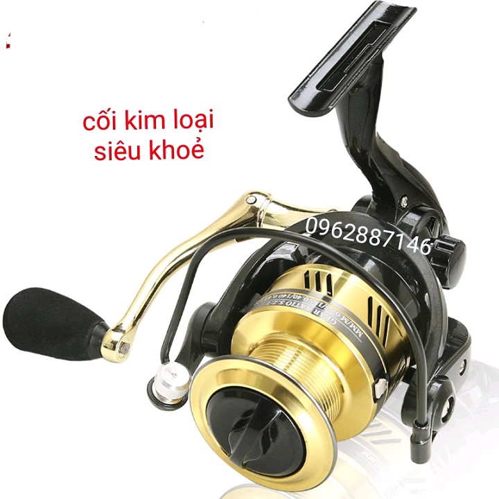 máy câu cá DWW kim loại 2000-7000 cao cấp