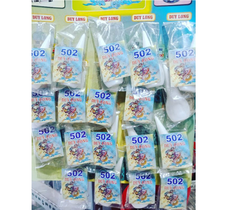 Keo dính sắt - keo 502
