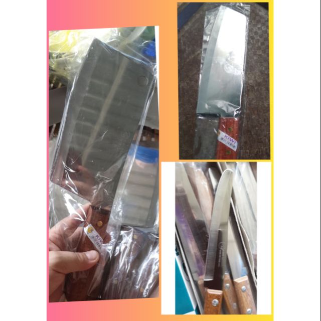 [HCM]Bộ 3 Dao Thái Lan Kiwi Cán Gỗ (Hàng Chính Hãng)