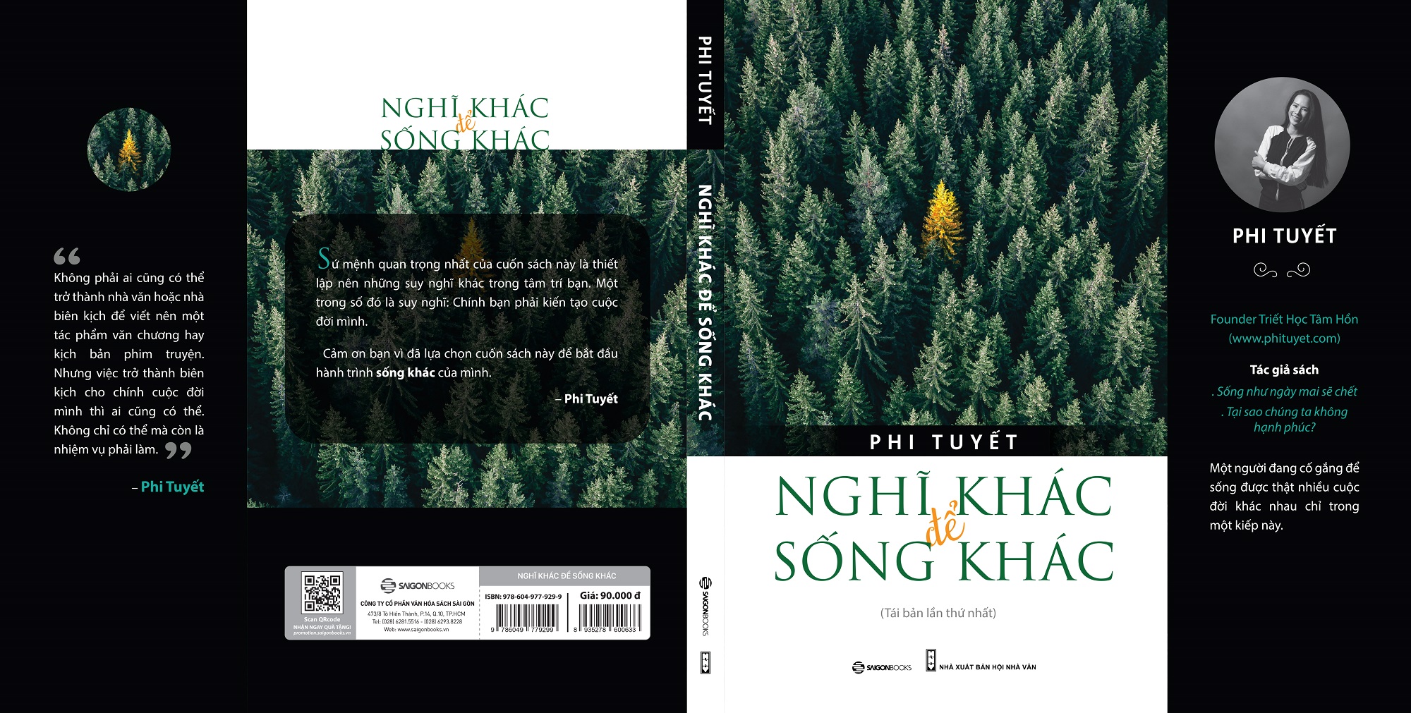 Nghĩ khác để sống khác (TB) - Tác giả: Phi Tuyết