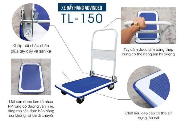 Xe đẩy hàng ADVINDEQ TL-150