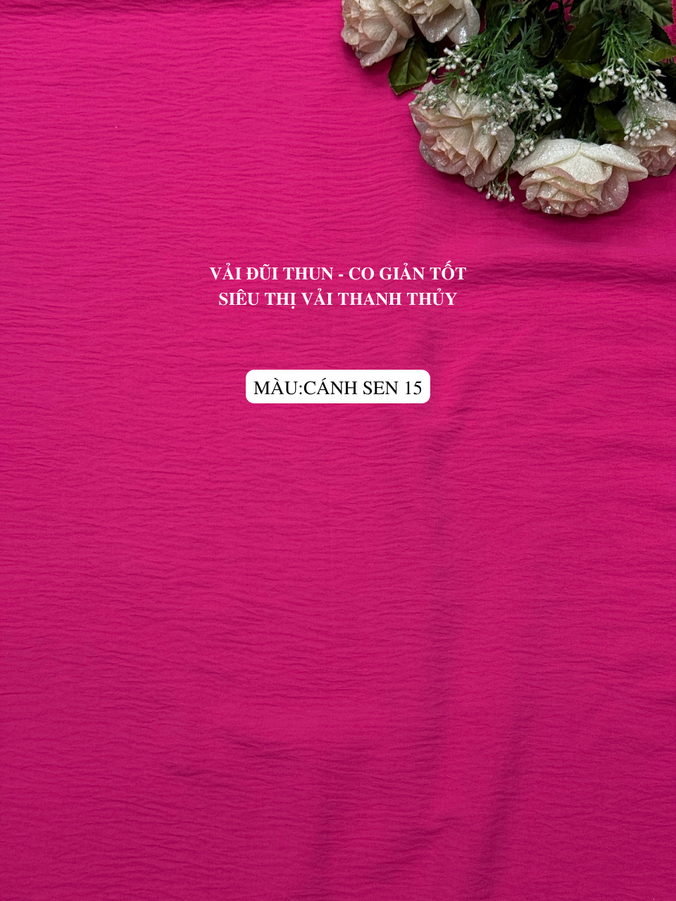 VẢI ĐŨI THUN- VẢI CÔNG SỞ - DÒNG VẢI CAO CẤP ( BẢNG MÀU 1)- 1 MÉT X 1M5