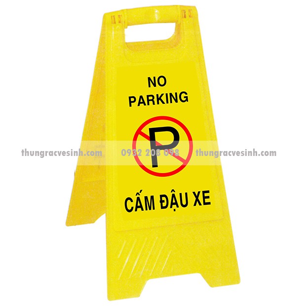 Biển báo cấm đỗ xe - Biển chữ A