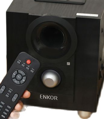 [HCM] E700 Loa vi tính Bluetooth Enkor E700 Đen - 2.1