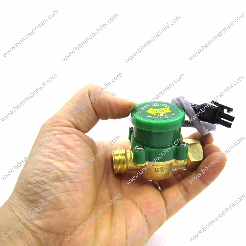 Công tắc van cảm biến dòng chảy ren 21 , ren 27 220v 1a