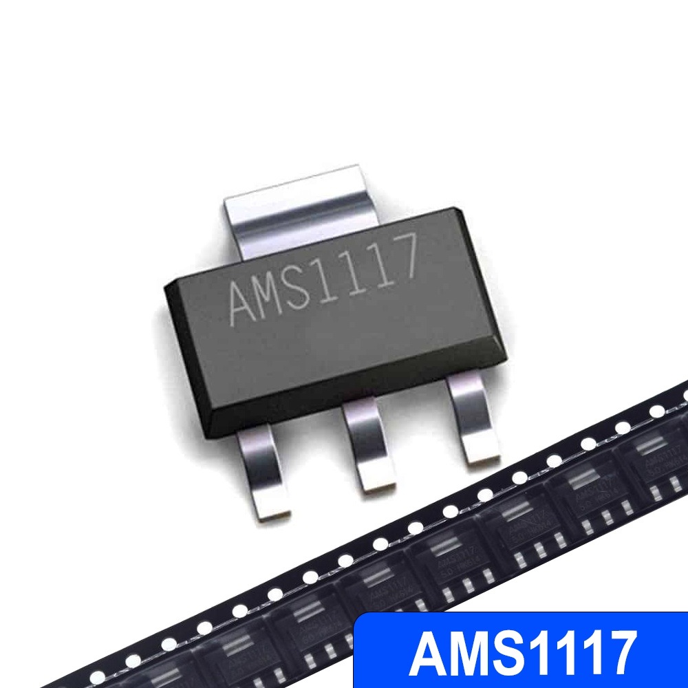 Combo 5 IC Nguồn AMS1117 SOT223 chất lượng