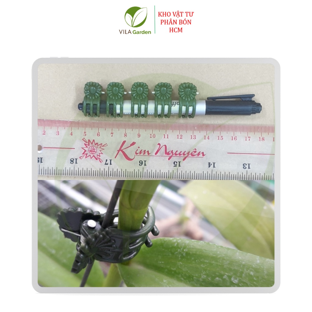 (COMBO 10) Kẹp Bướm Dùng Kẹp Cố Định Cây Hoa Lan