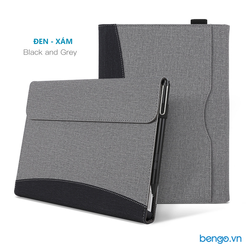 Bao da microsoft surface pro 9/8/7/6/5/4/go 1/2/3 zaki kẻ sọc