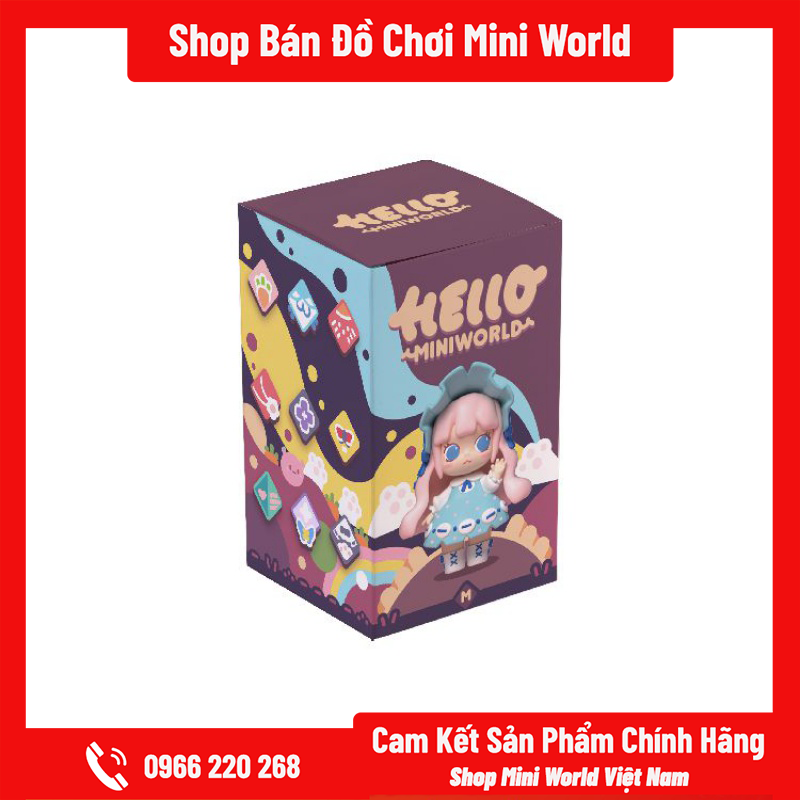 Mô Hình Mini World Hello Hộp Bí Ẩn [Gửi 1 Hộp Ngẫu Nhiên]
