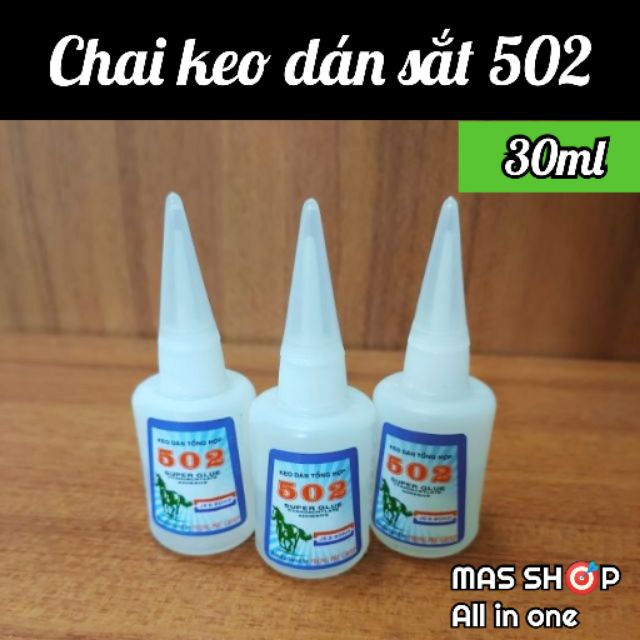 Keo dán sắt 502 - chai 30ml