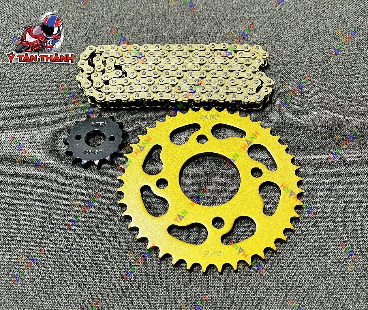 Nhông Sên Đĩa X1R Sonic 150 Vàng