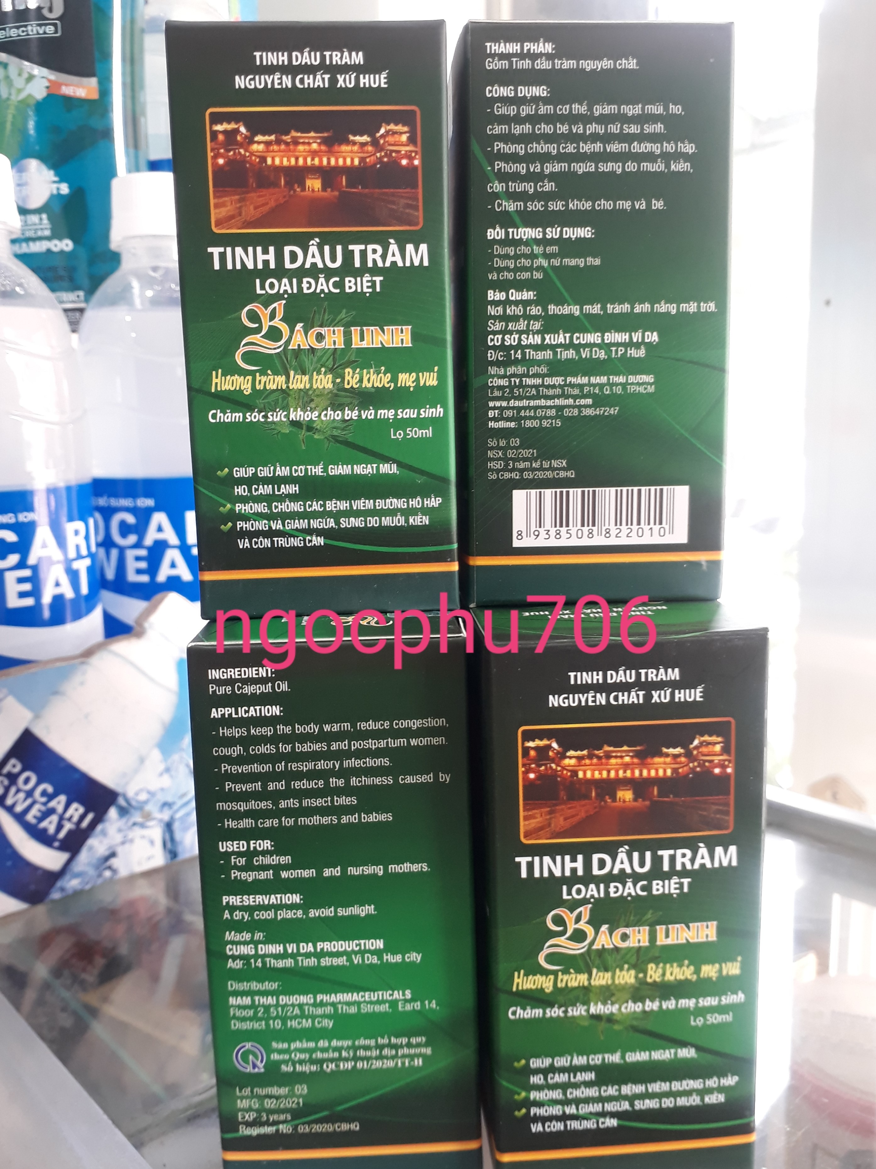 [HCM]Tinh dầu tràm Bách Linh