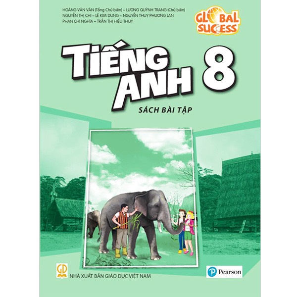 Sách - Tiếng anh lớp 8 - Global success + bán kèm 1 quyển vở