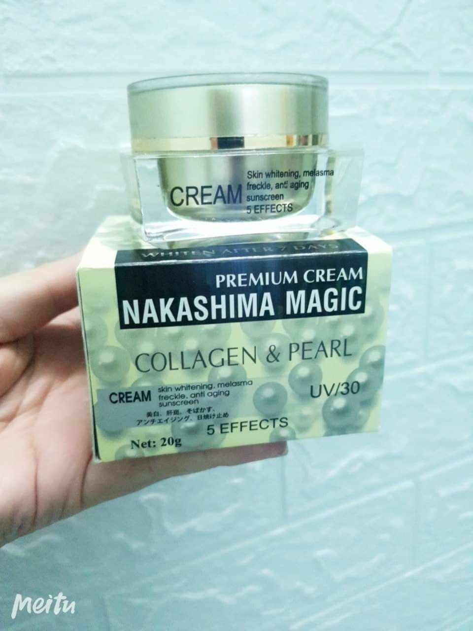 Kem Nakashima Magic 5 tác dụng