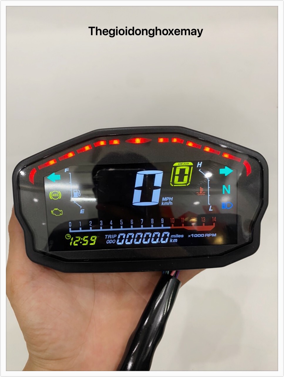 Đồng Hồ Ducati Điện Tử Chế Mọi Loại Xe