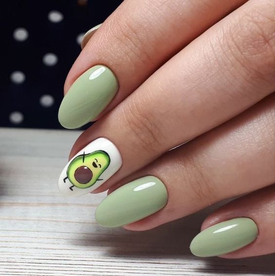 Sticker 3D | Trái Cây Chuối Đủ Đủ Bơ | Hình Dán Móng Tay