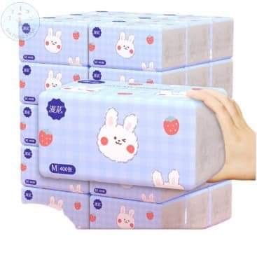 Combo 5 gói giấy ăn thỏ tím