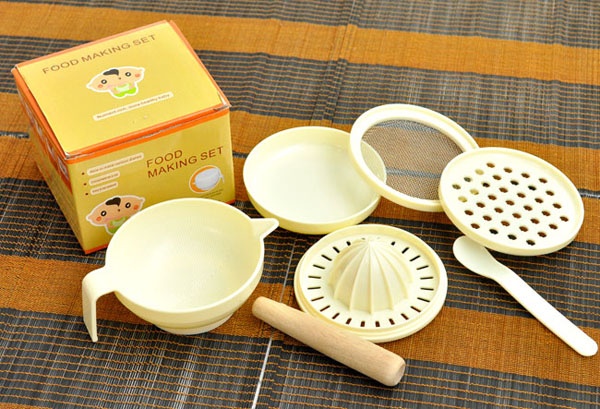 Bộ chế biến ăn dặm kiểu Nhật -7 món cho bé