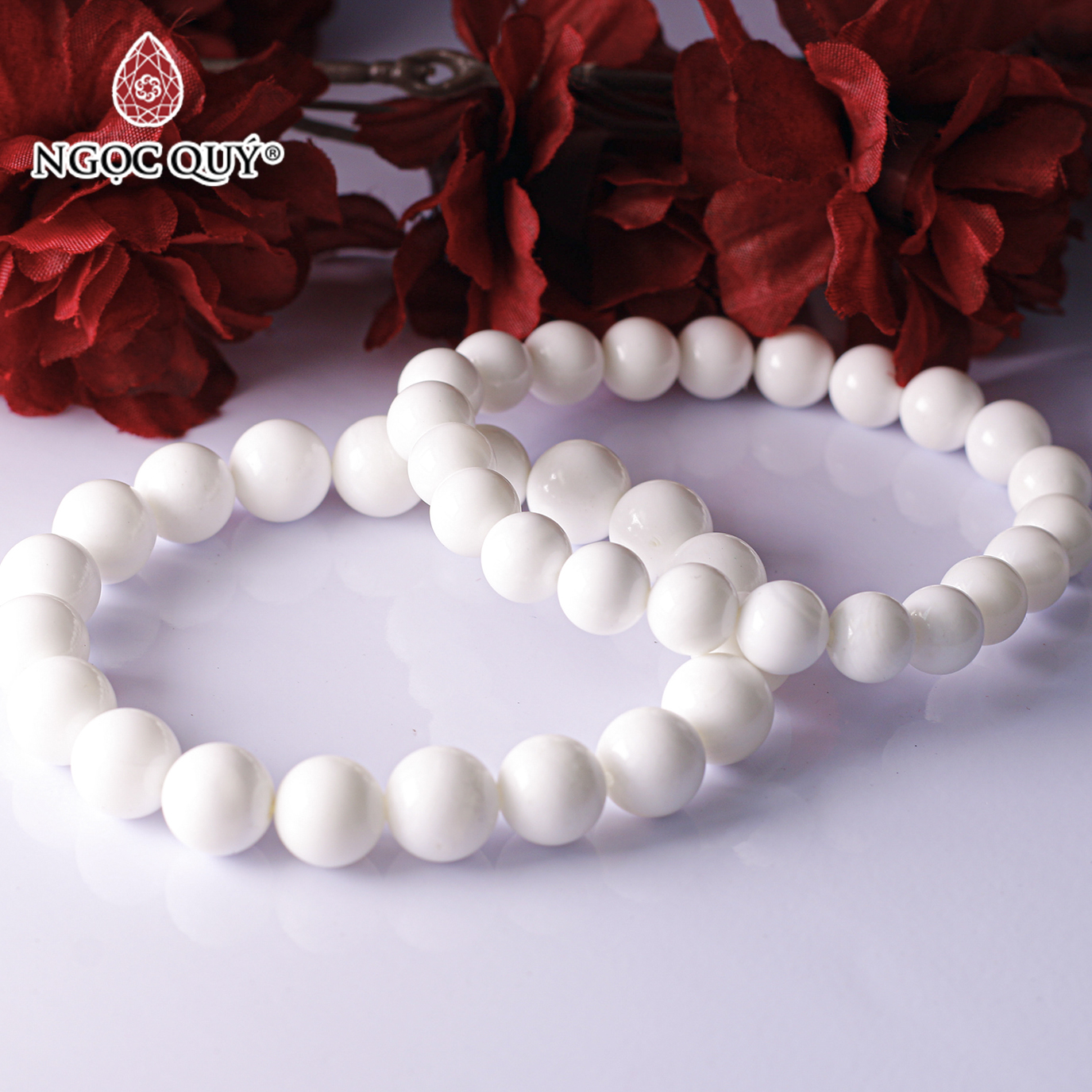 Vòng tay đá vỏ sò - Ngọc Quý Gemstones