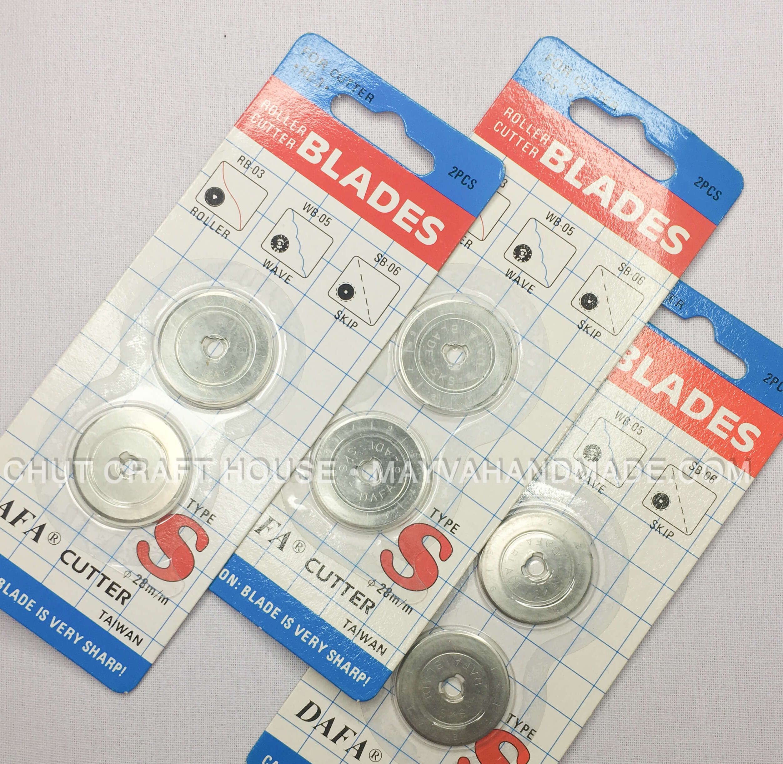Lưỡi dao tròn 28mm dùng cho cắt da, vải, thủ công