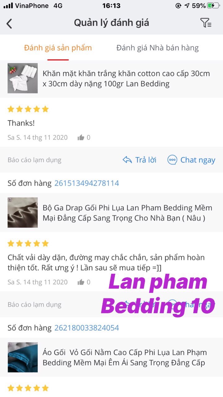 ( Lụa Loại 1) Ga - Drap Giường Lẻ Phi Lụa Lan Pham Bedding - Màu Xanh Biển