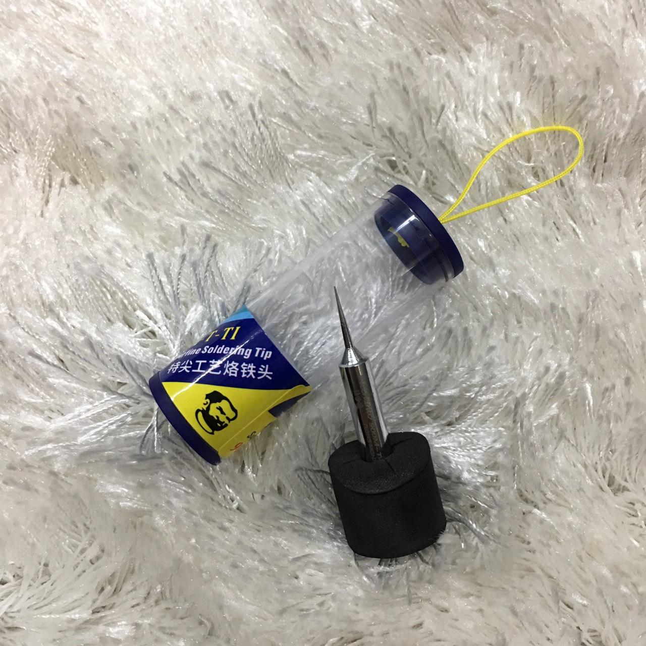 [HCM]Mũi hàn mechanic siêu nhọn 0.2mm (mũi thẳng)